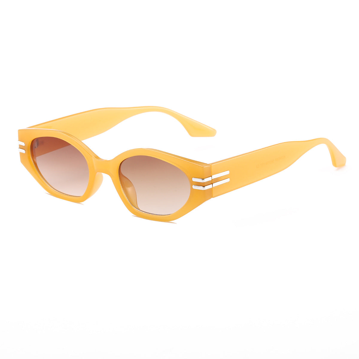 Wholesale PC Cat Eye Square Frame Sunglasses
